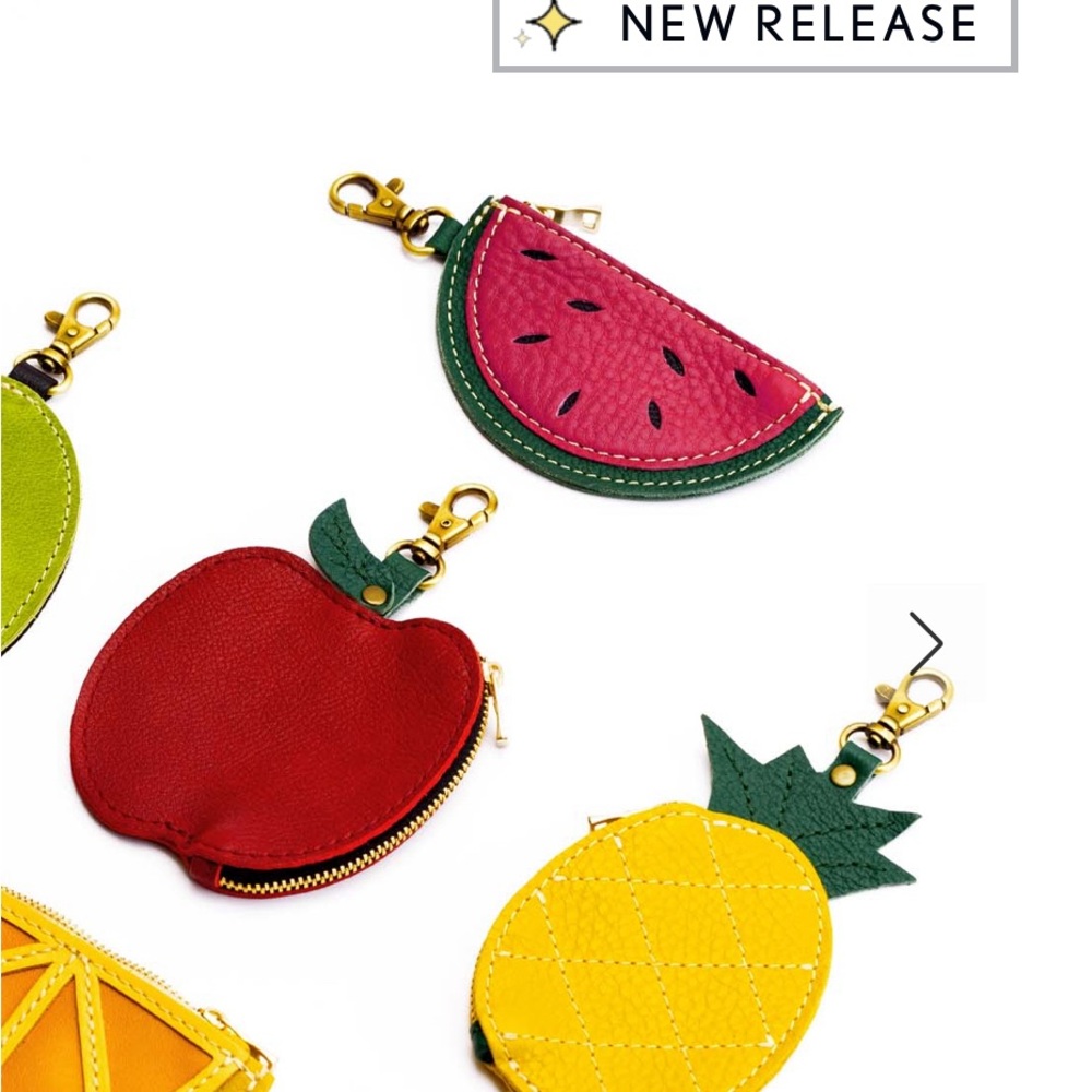 Portland Leather Goods Watermelon Fruit Pouch